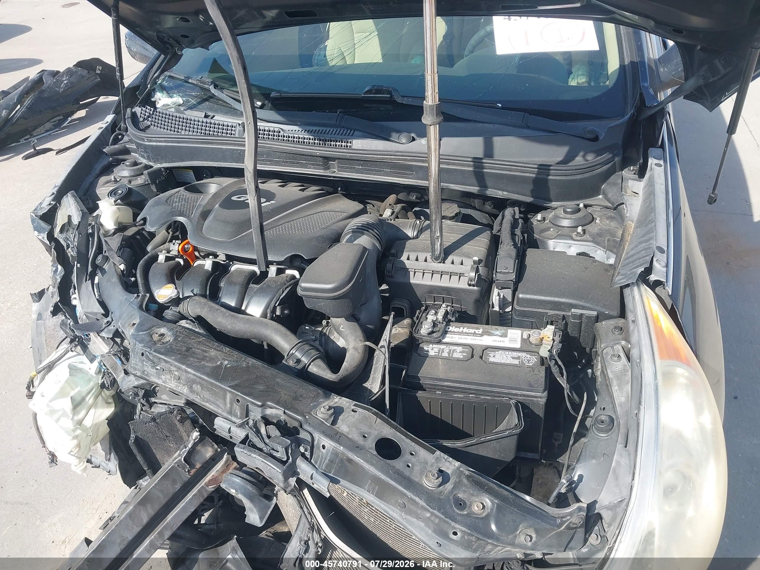 2011 Hyundai Sonata Gls Black vin: 5NPEB4AC7BH298326