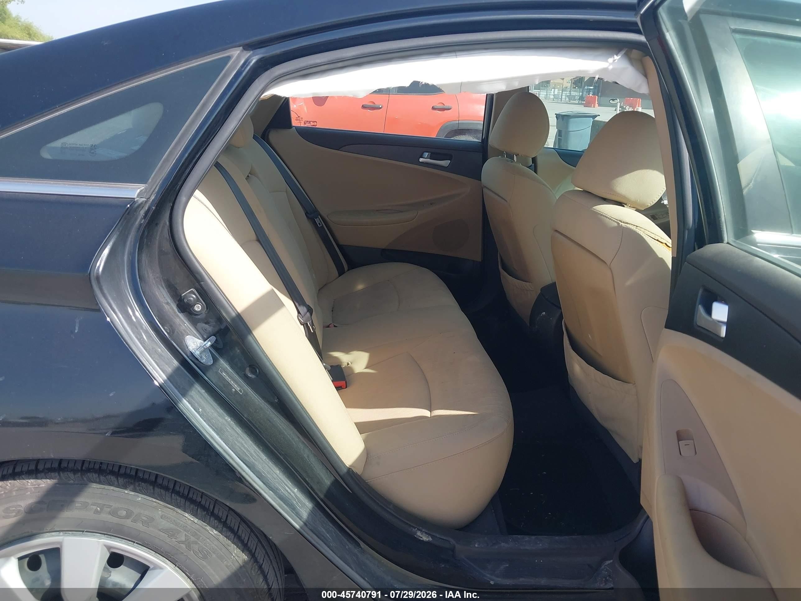 2011 Hyundai Sonata Gls Black vin: 5NPEB4AC7BH298326