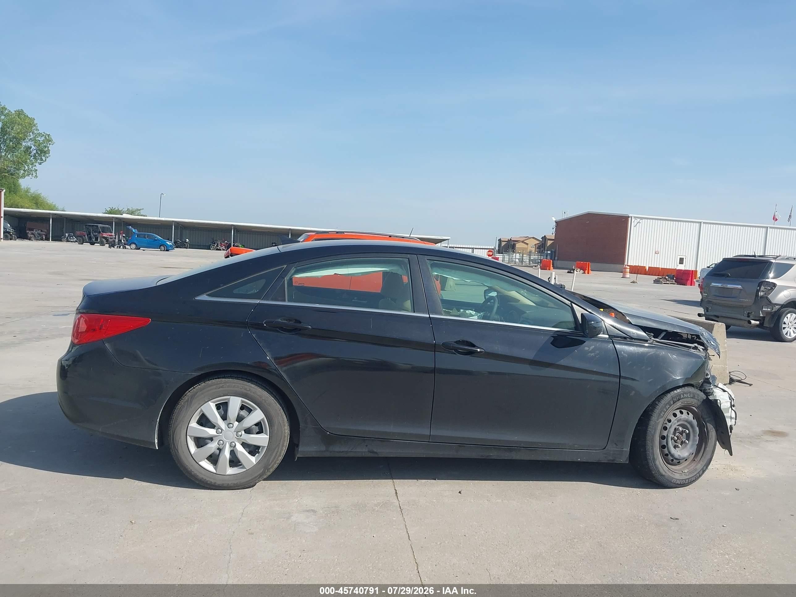 2011 Hyundai Sonata Gls Black vin: 5NPEB4AC7BH298326