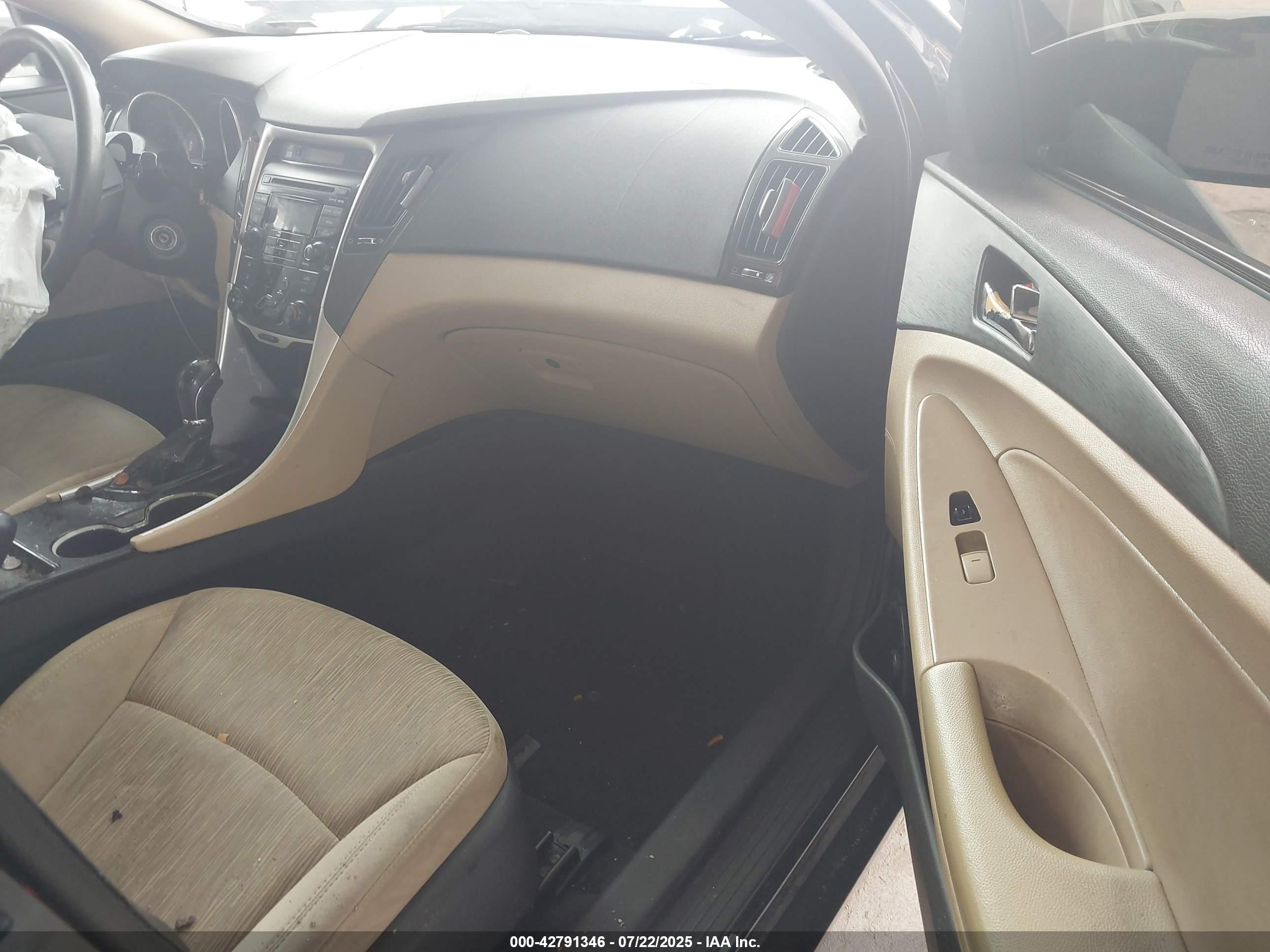 2012 Hyundai Sonata Gls Black vin: 5NPEB4AC7CH319273