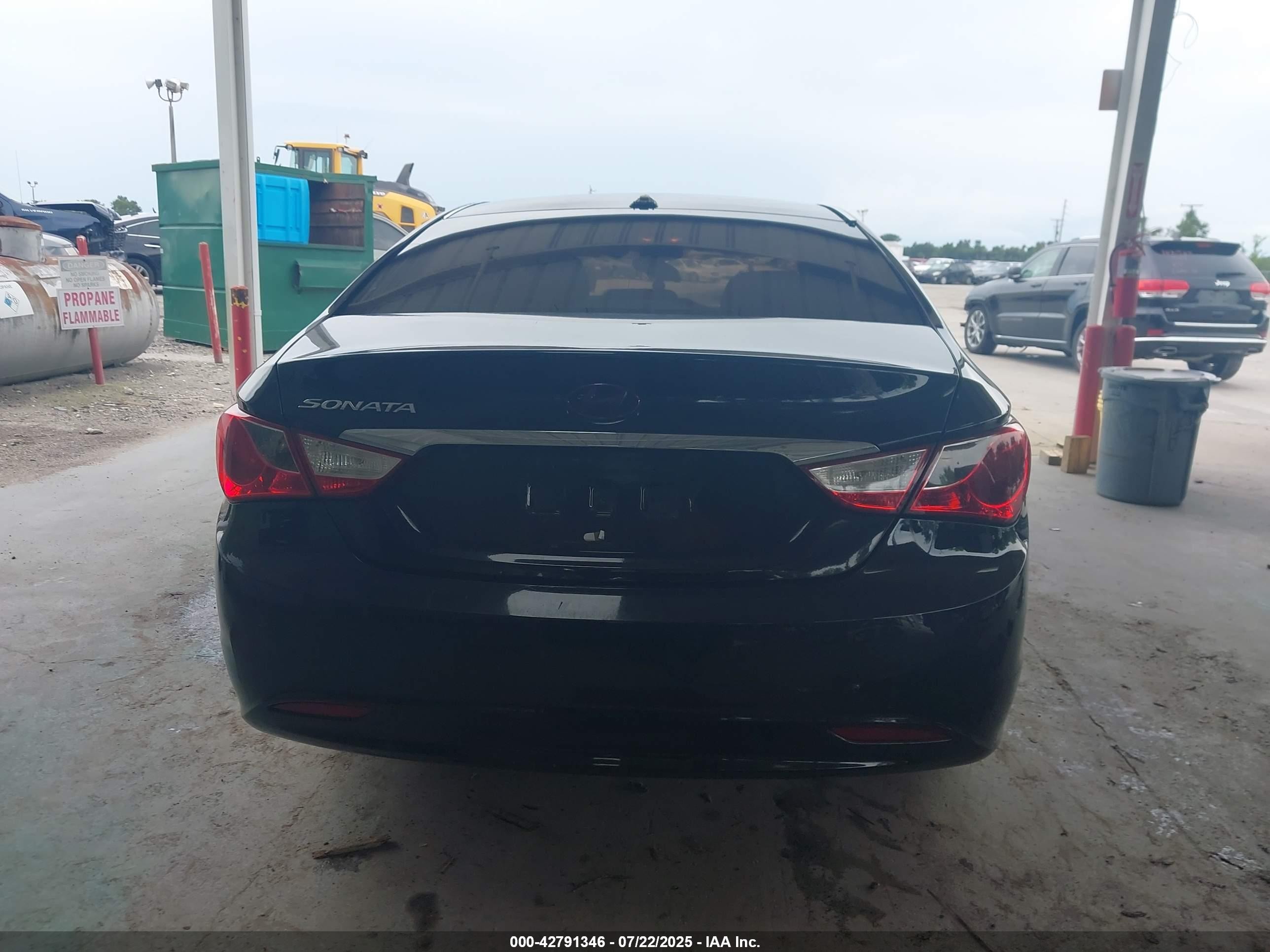 2012 Hyundai Sonata Gls Black vin: 5NPEB4AC7CH319273