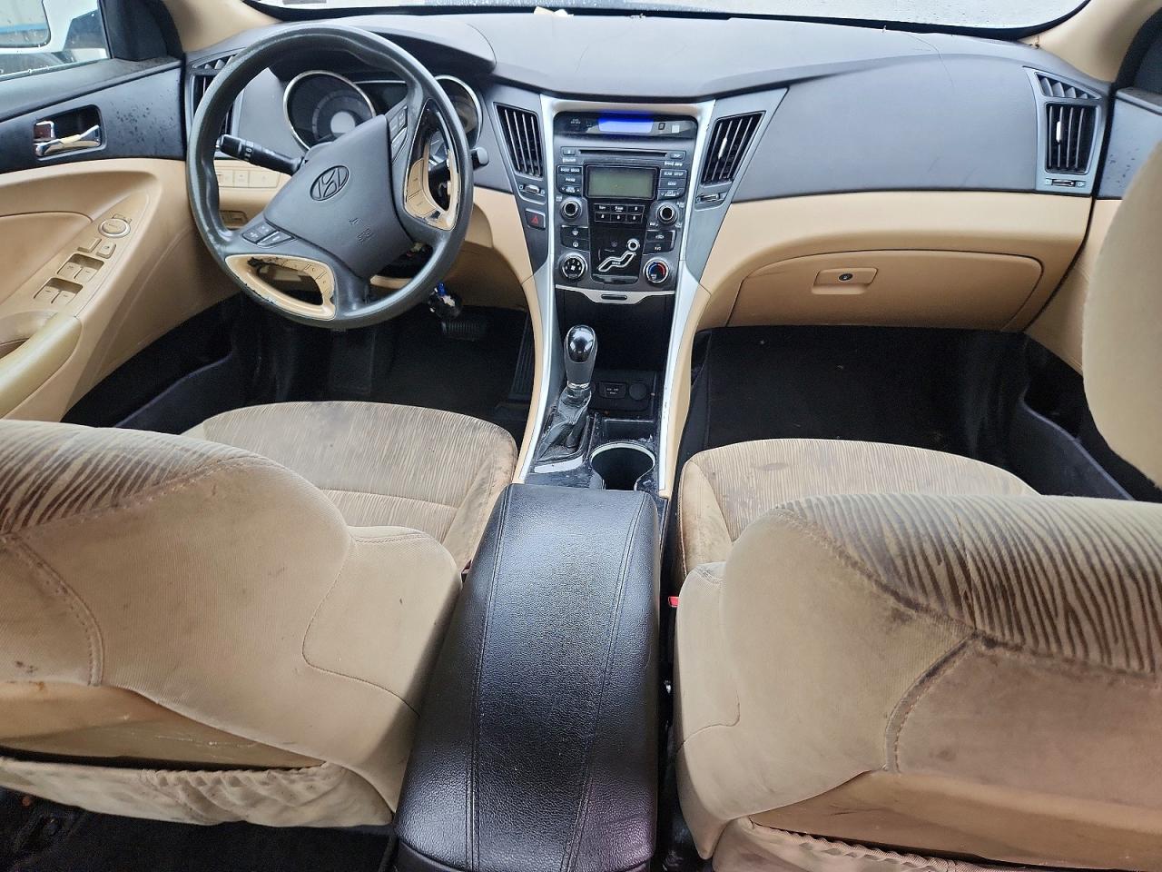 2012 Hyundai Sonata Gls White vin: 5NPEB4AC7CH320861