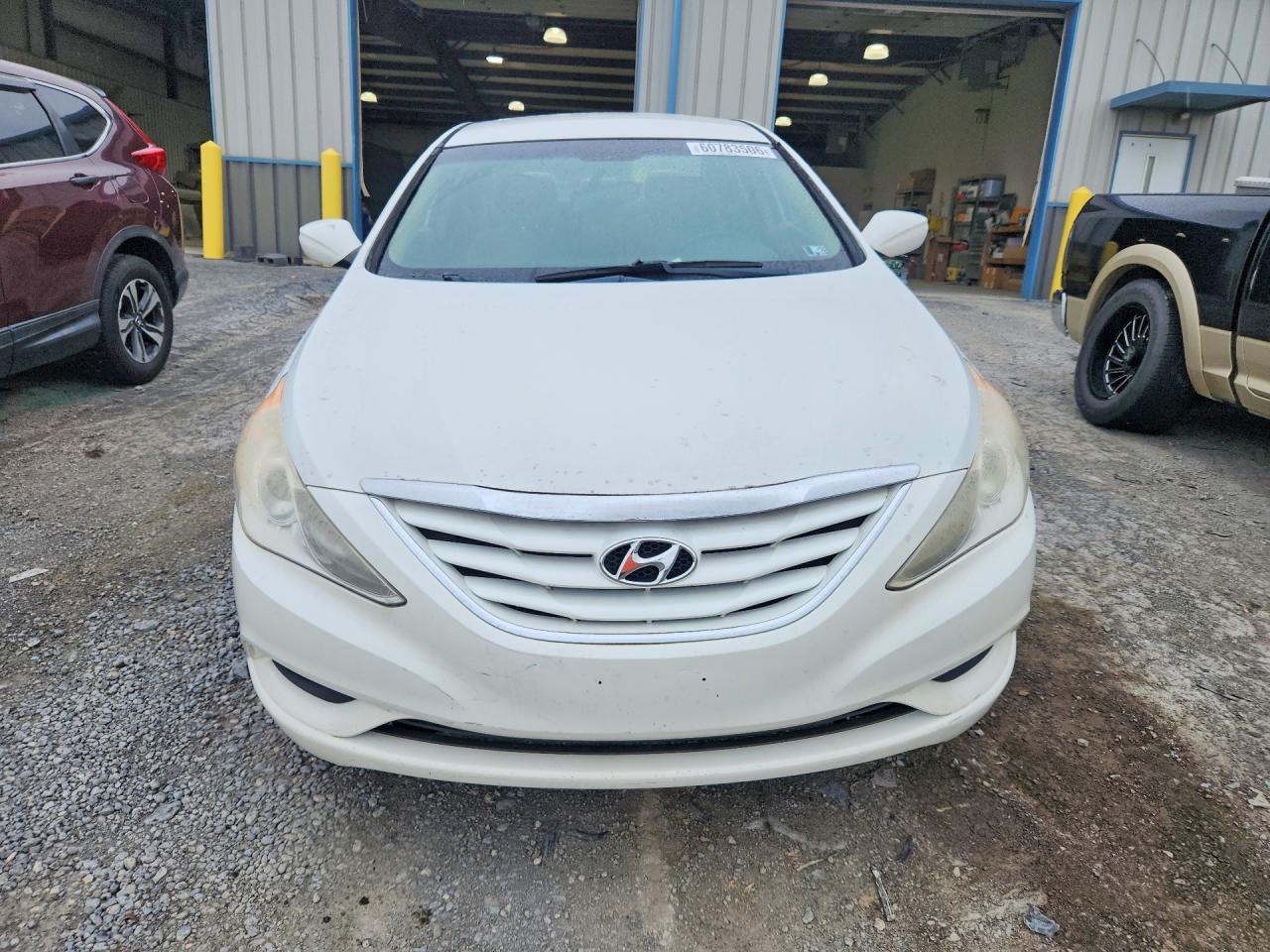 2012 Hyundai Sonata Gls White vin: 5NPEB4AC7CH320861