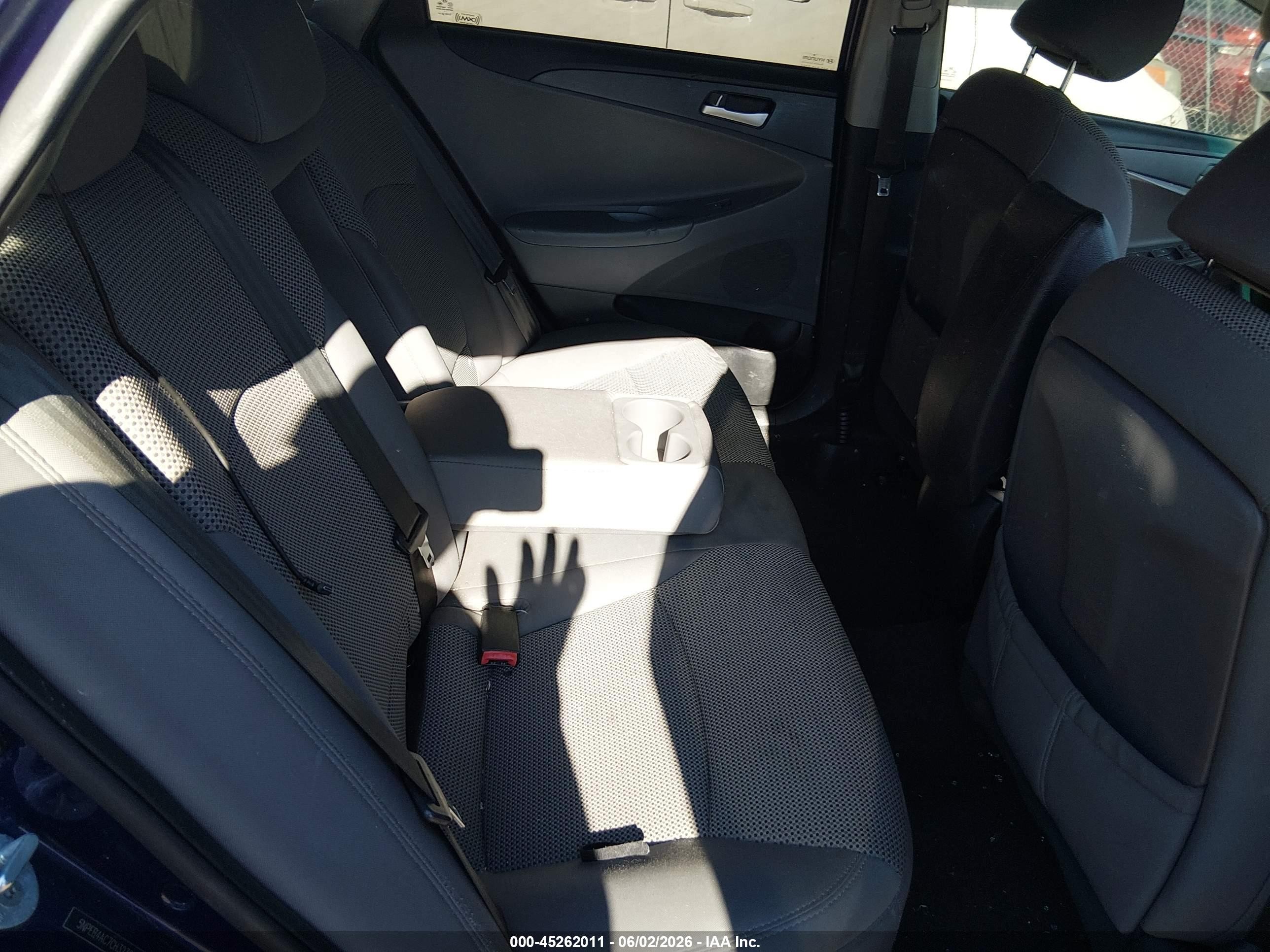 2012 Hyundai Sonata Gls Синий vin: 5NPEB4AC7CH323839