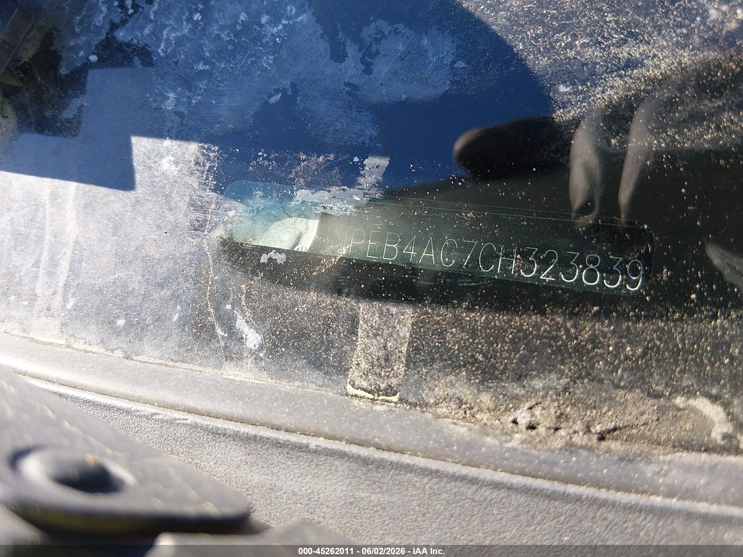 2012 Hyundai Sonata Gls Синий vin: 5NPEB4AC7CH323839