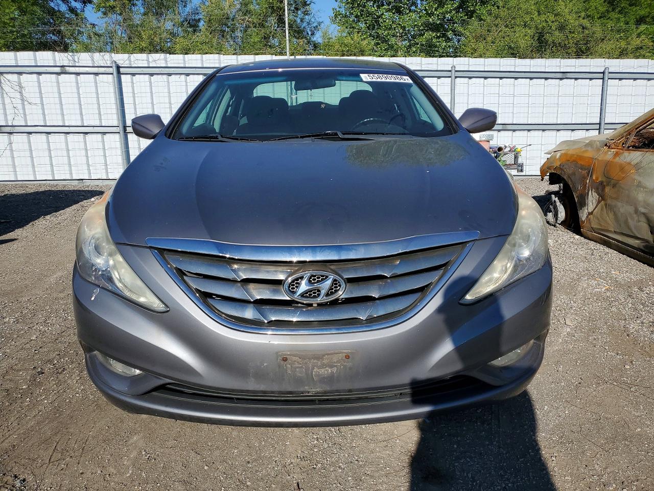 2012 Hyundai Sonata Gls Серый vin: 5NPEB4AC7CH325090