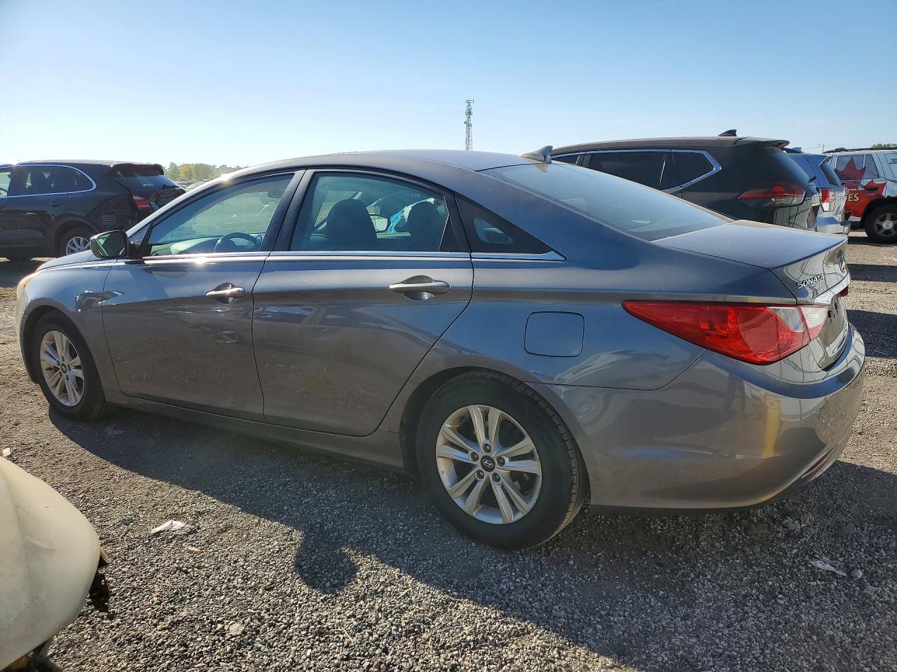 2012 Hyundai Sonata Gls Серый vin: 5NPEB4AC7CH325090