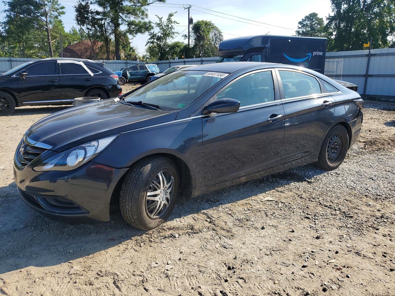 2012 Hyundai Sonata Gls Charcoal vin: 5NPEB4AC7CH327762