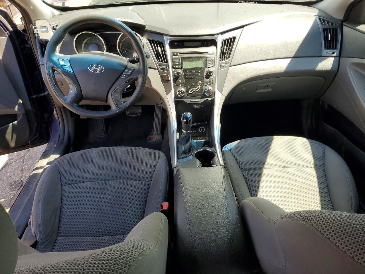 2012 Hyundai Sonata Gls Blue vin: 5NPEB4AC7CH330242