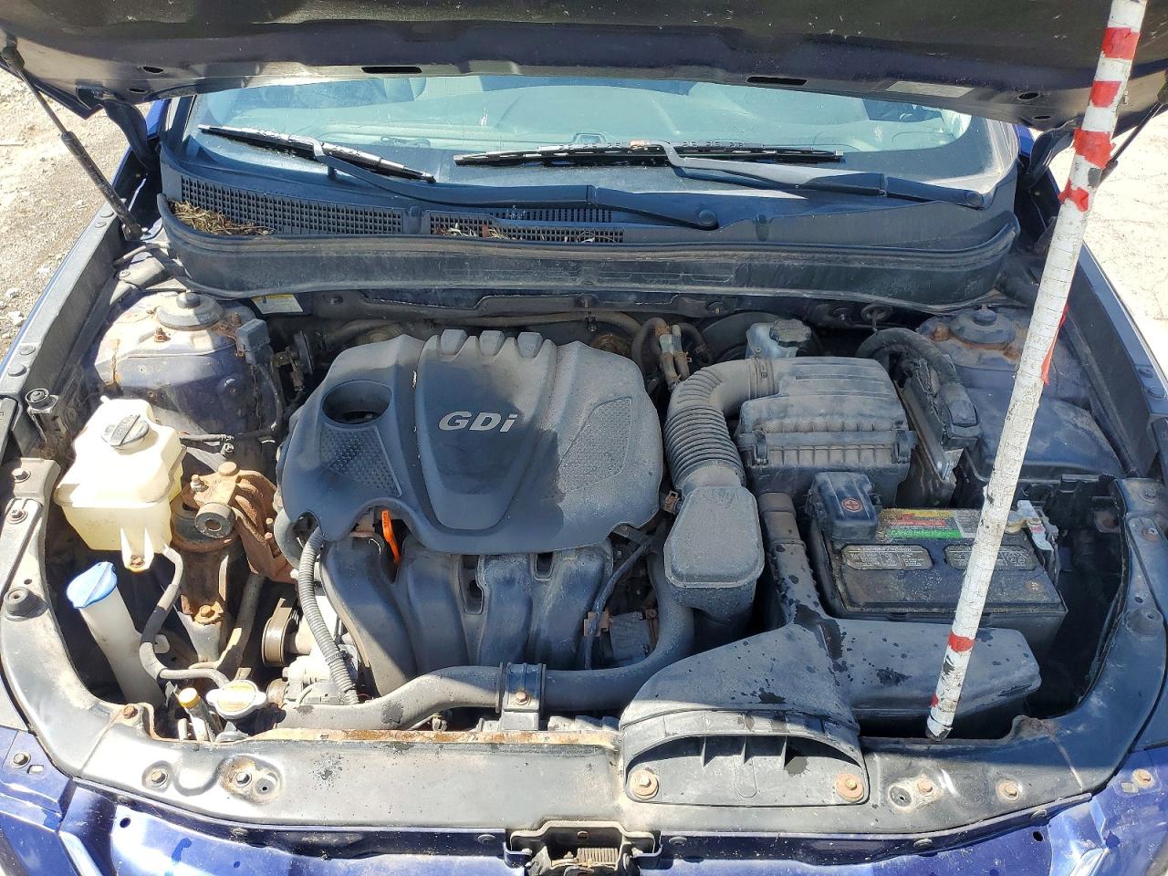 2012 Hyundai Sonata Gls Blue vin: 5NPEB4AC7CH330242