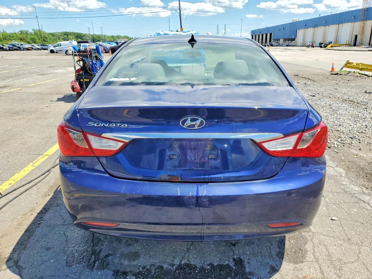 2012 Hyundai Sonata Gls Blue vin: 5NPEB4AC7CH330242