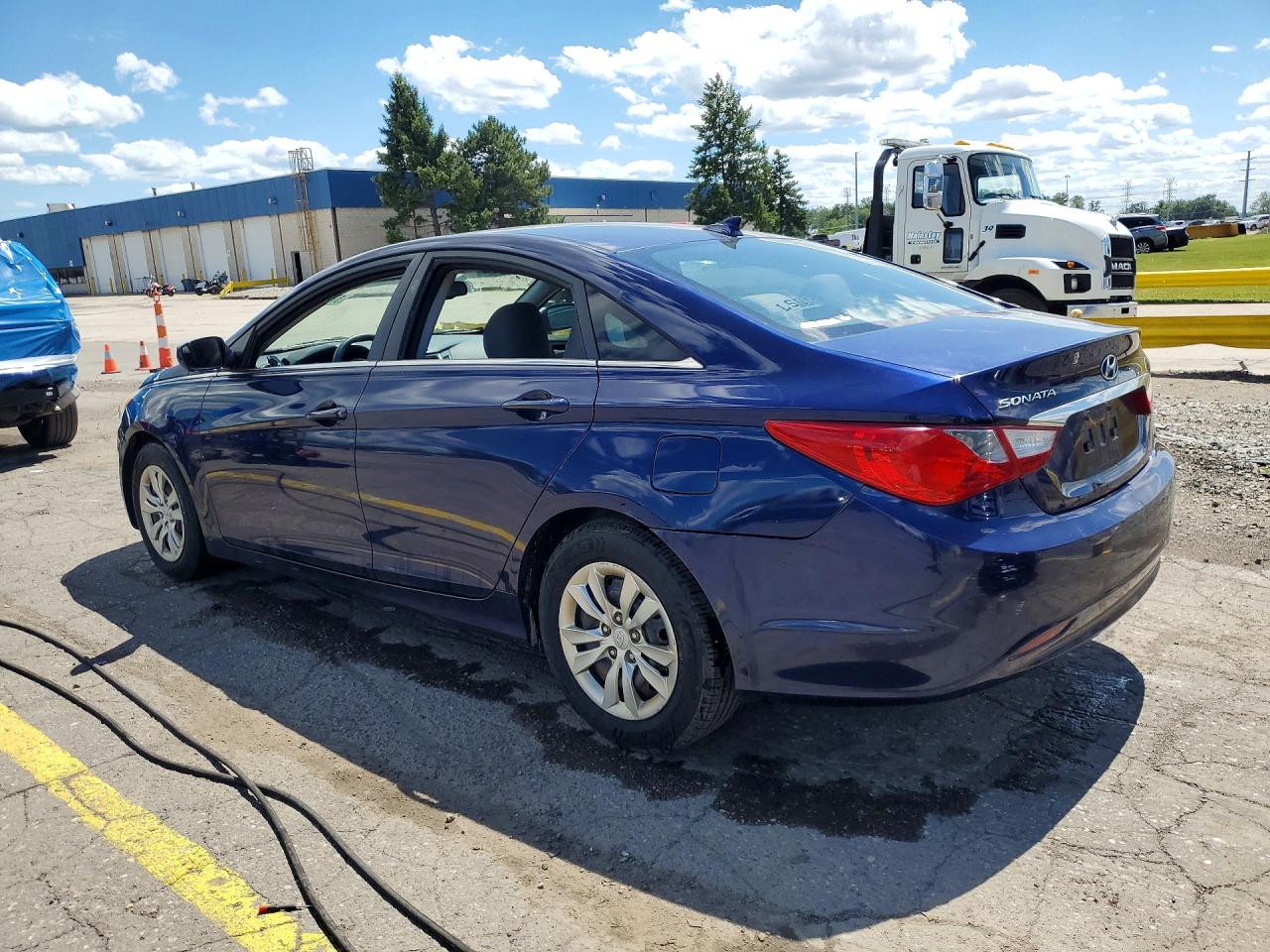 2012 Hyundai Sonata Gls Blue vin: 5NPEB4AC7CH330242