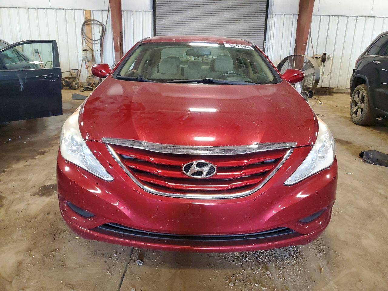 2012 Hyundai Sonata Gls Burgundy vin: 5NPEB4AC7CH336820