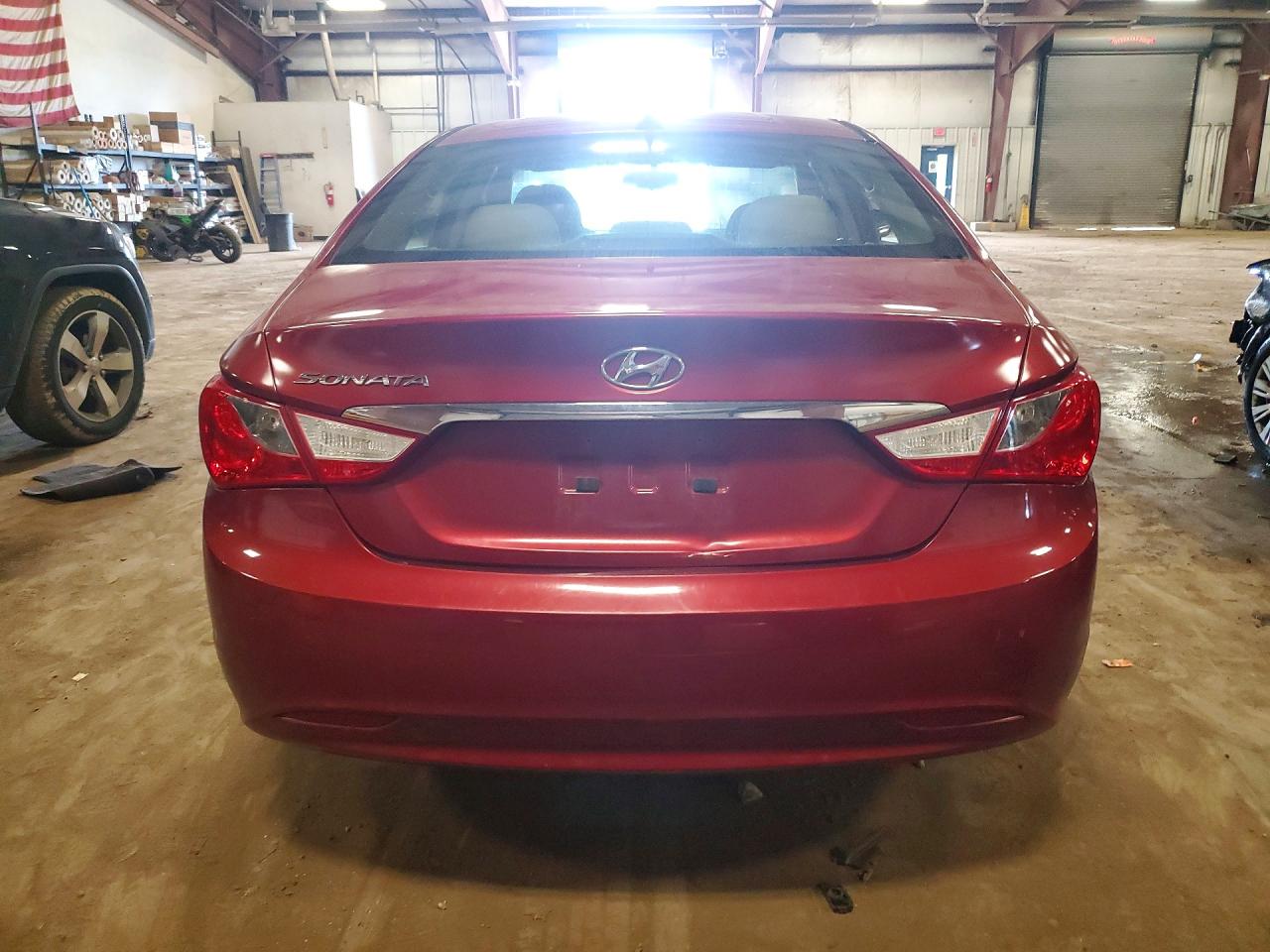 2012 Hyundai Sonata Gls Burgundy vin: 5NPEB4AC7CH336820