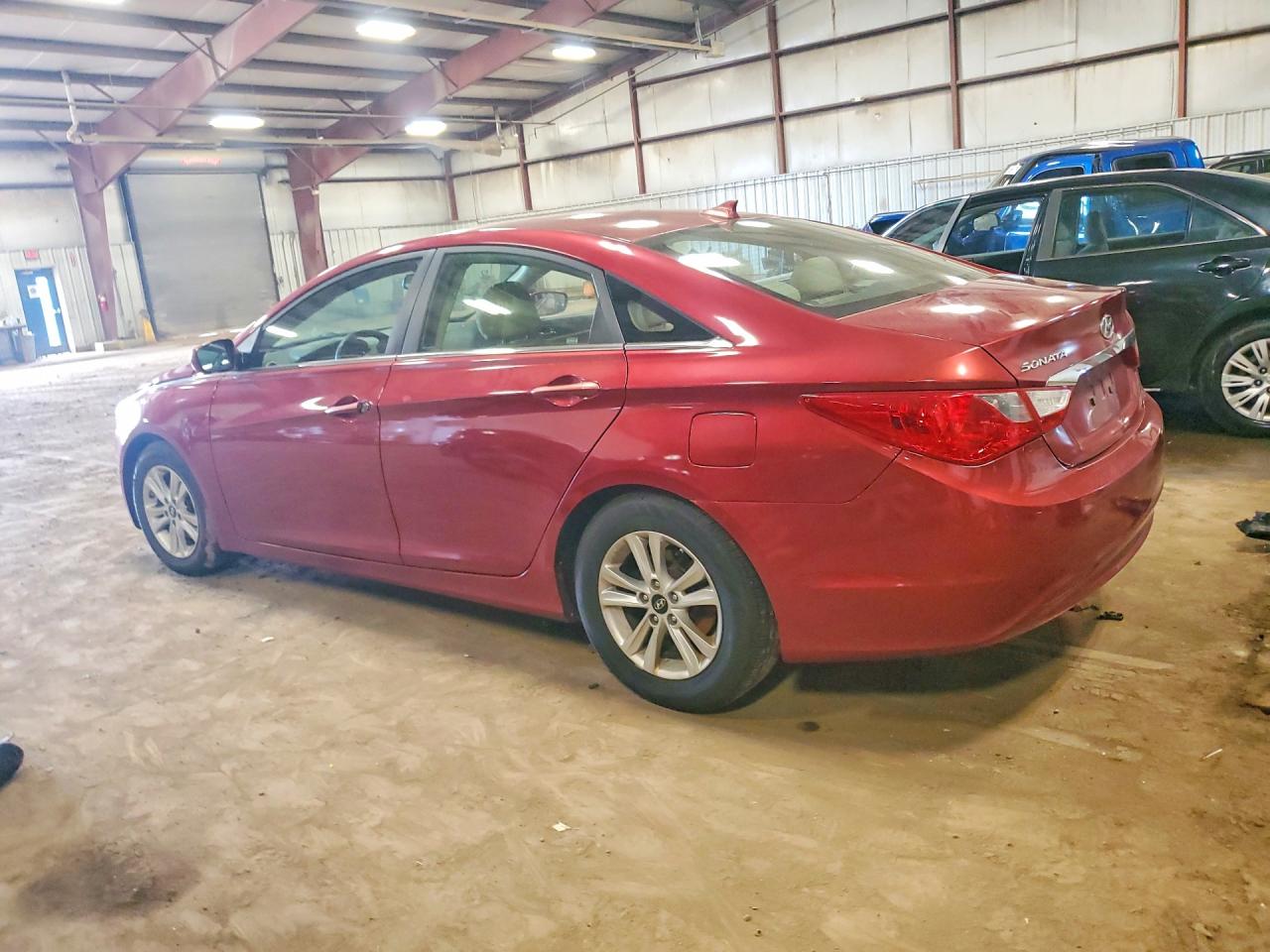 2012 Hyundai Sonata Gls Burgundy vin: 5NPEB4AC7CH336820