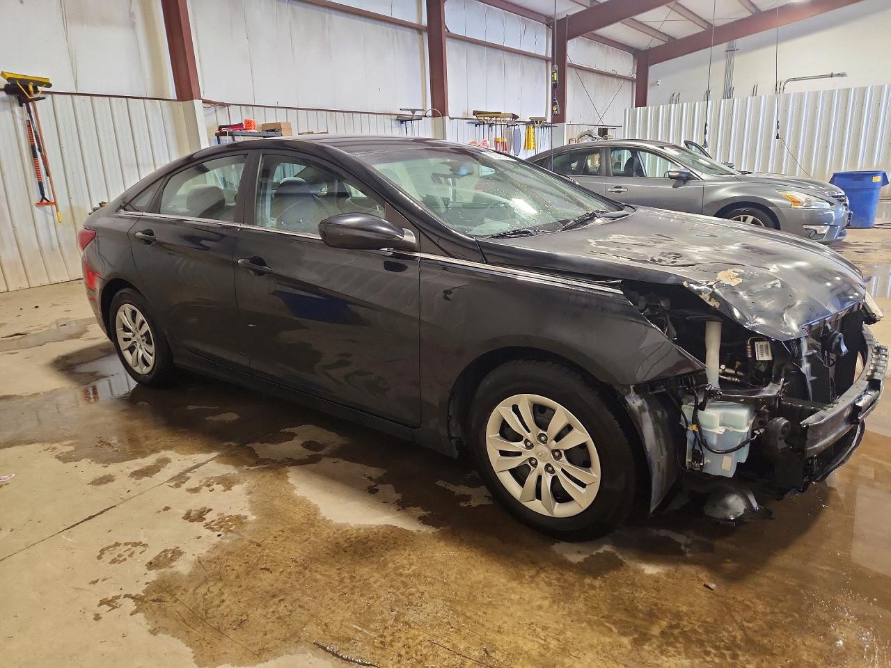 2012 Hyundai Sonata Gls Black vin: 5NPEB4AC7CH342472