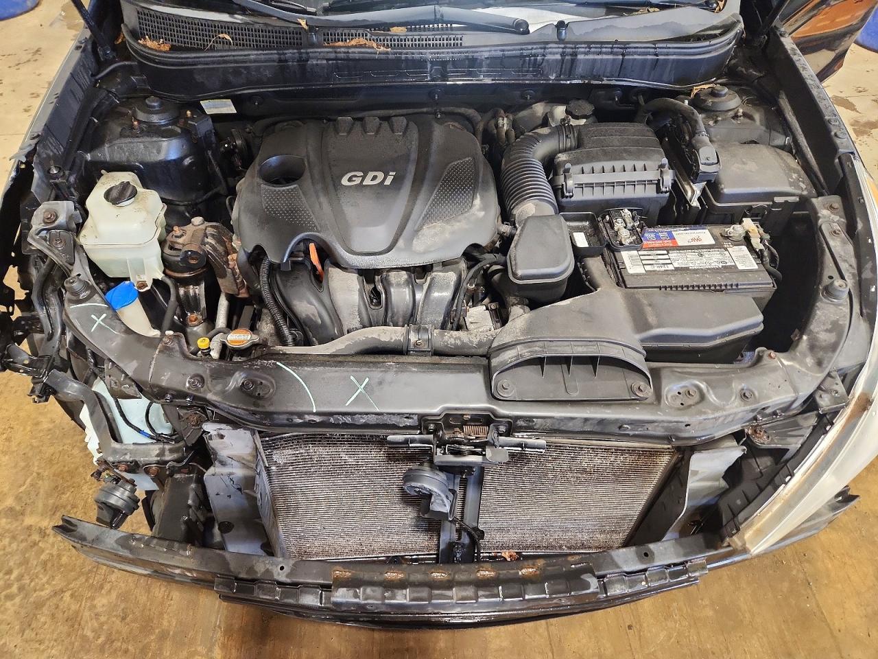 2012 Hyundai Sonata Gls Black vin: 5NPEB4AC7CH342472