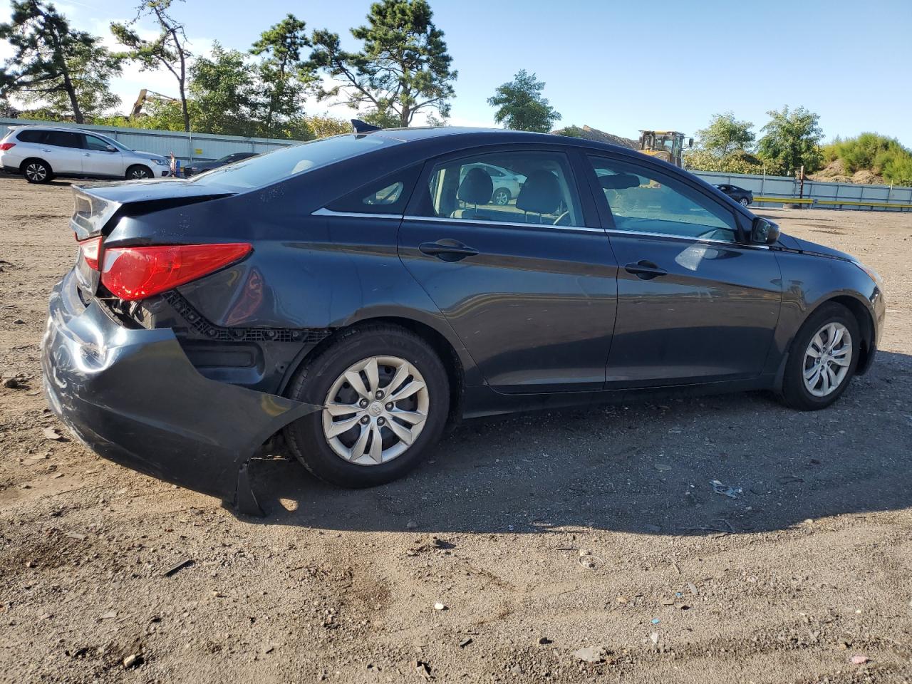 2012 Hyundai Sonata Gls Blue vin: 5NPEB4AC7CH345579