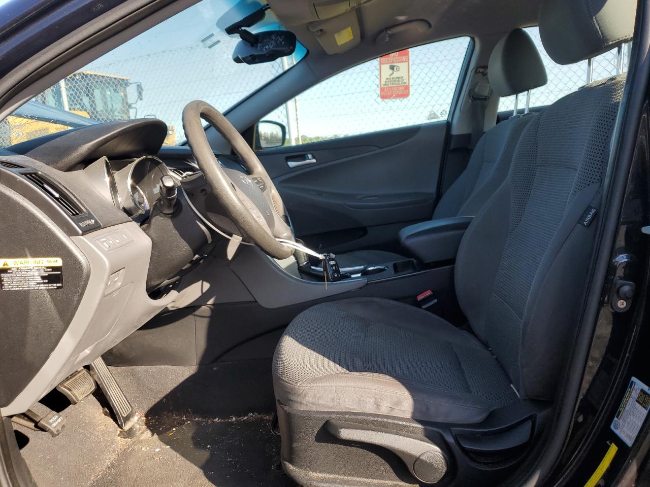 2012 Hyundai Sonata Gls Blue vin: 5NPEB4AC7CH345579
