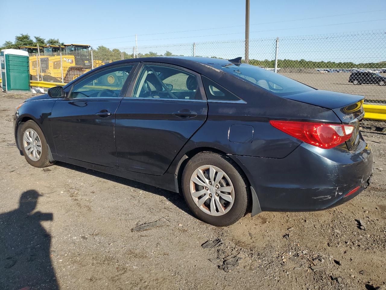 2012 Hyundai Sonata Gls Blue vin: 5NPEB4AC7CH345579