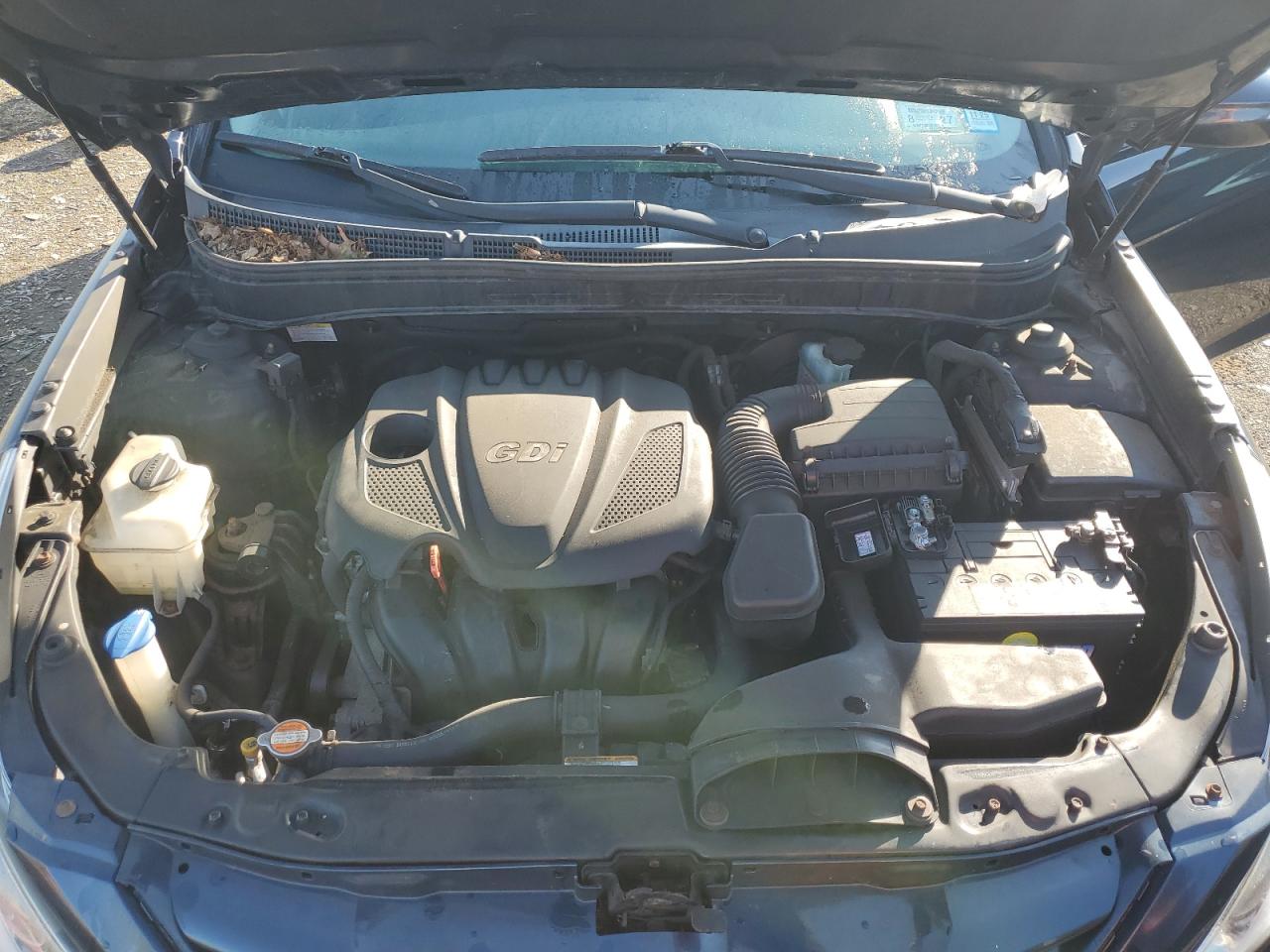 2012 Hyundai Sonata Gls Blue vin: 5NPEB4AC7CH345579