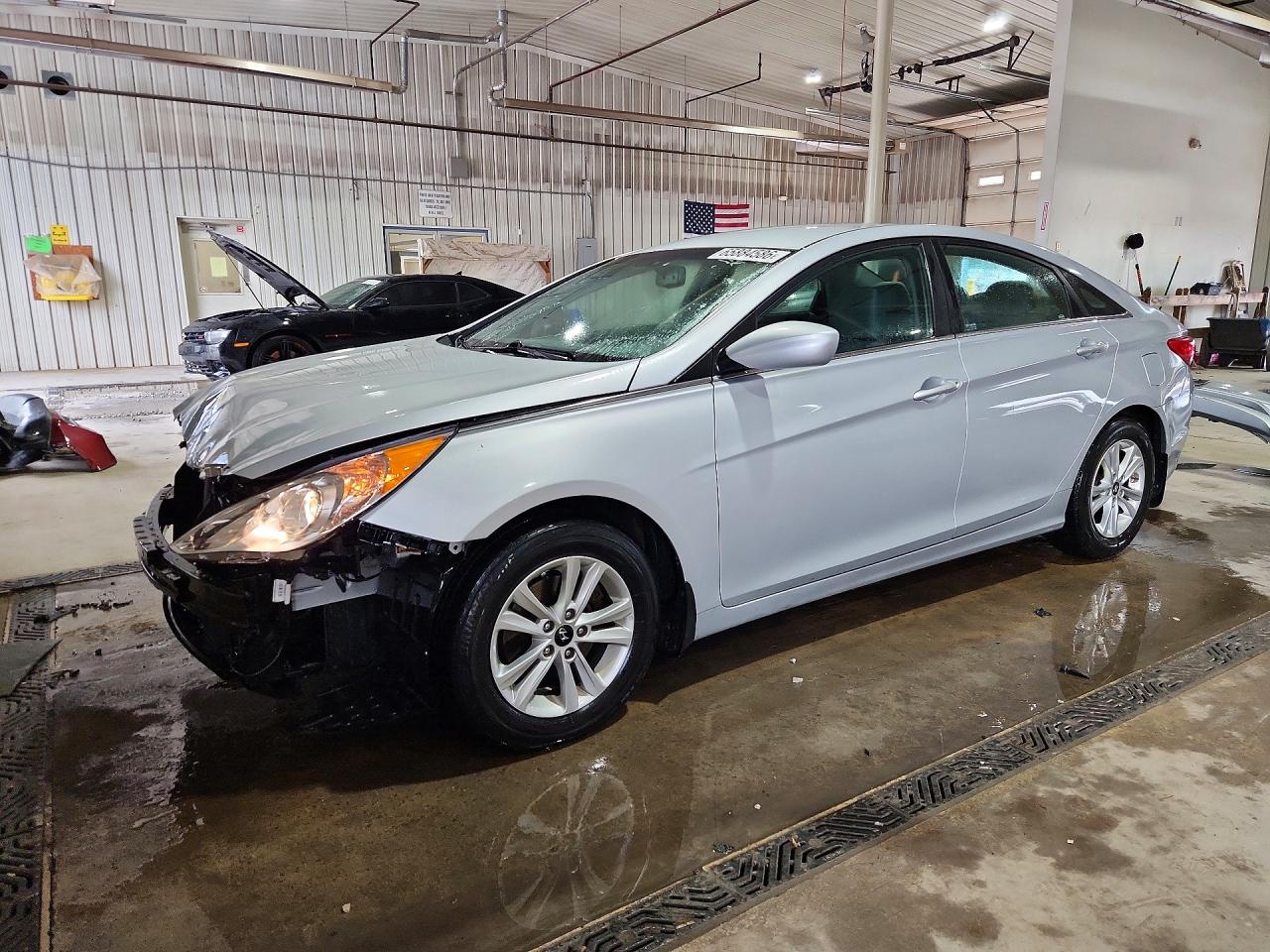 2012 Hyundai Sonata Gls Silver vin: 5NPEB4AC7CH349437