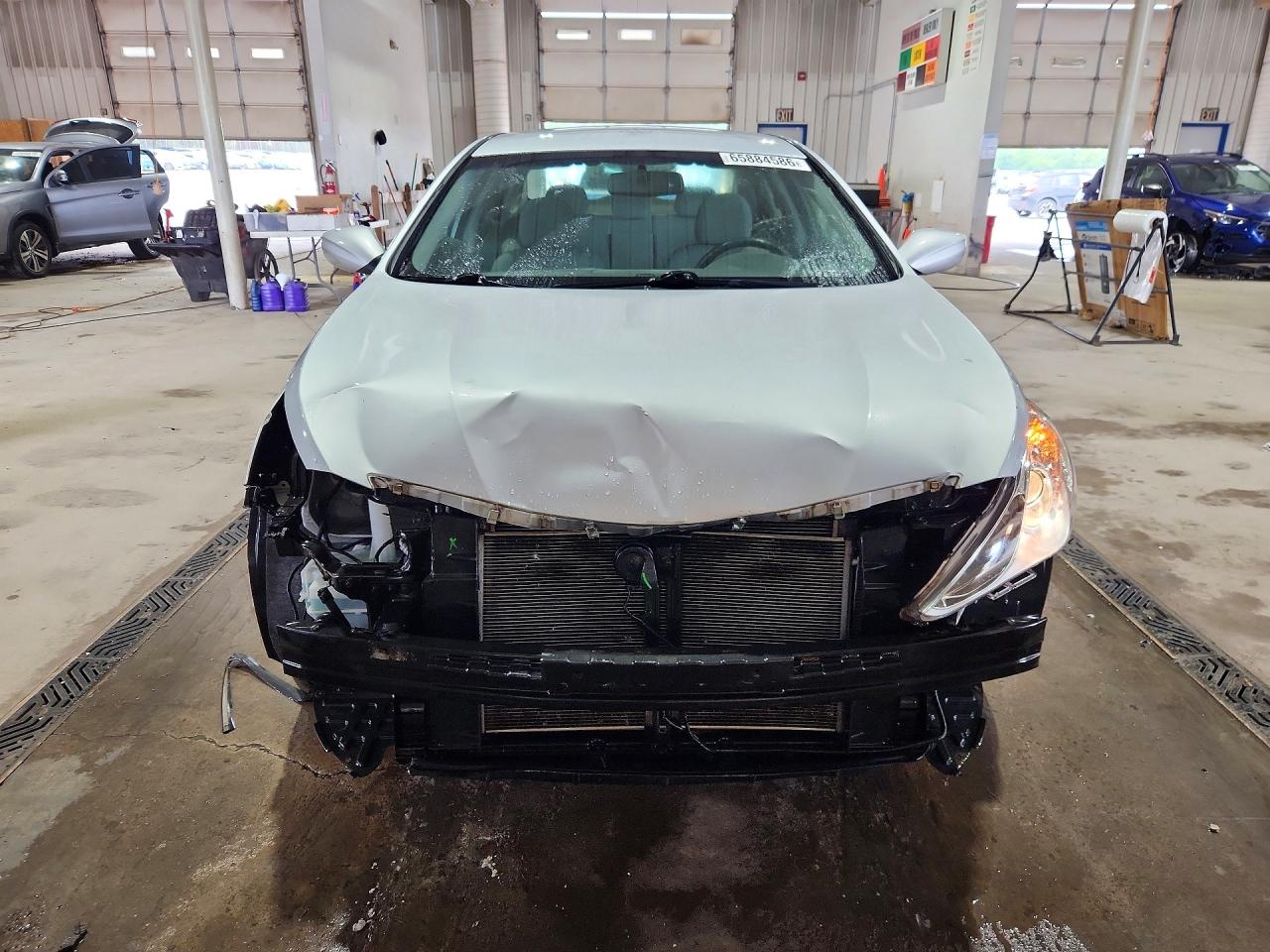2012 Hyundai Sonata Gls Silver vin: 5NPEB4AC7CH349437