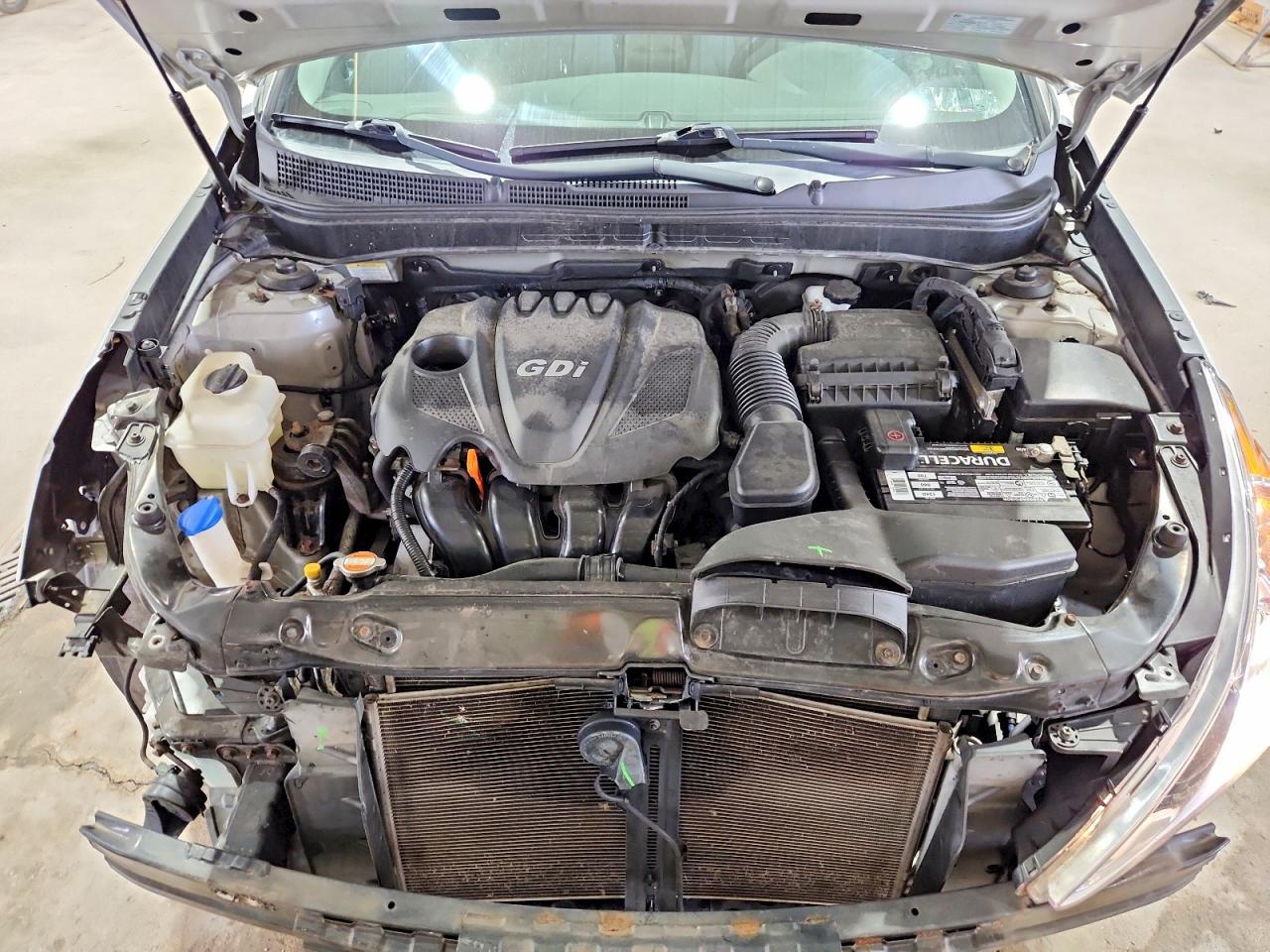 2012 Hyundai Sonata Gls Silver vin: 5NPEB4AC7CH349437