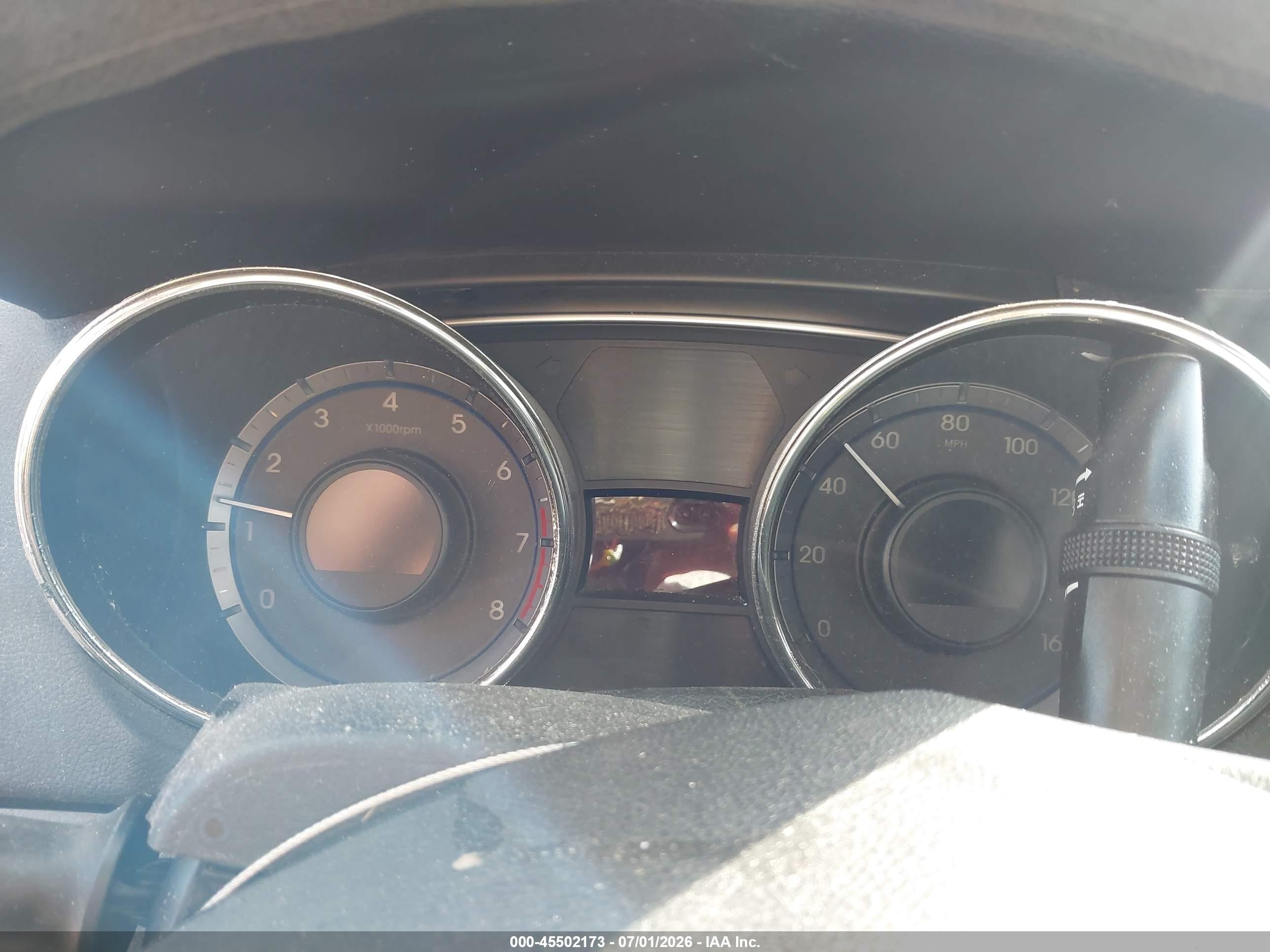 2012 Hyundai Sonata Gls Gray vin: 5NPEB4AC7CH353035