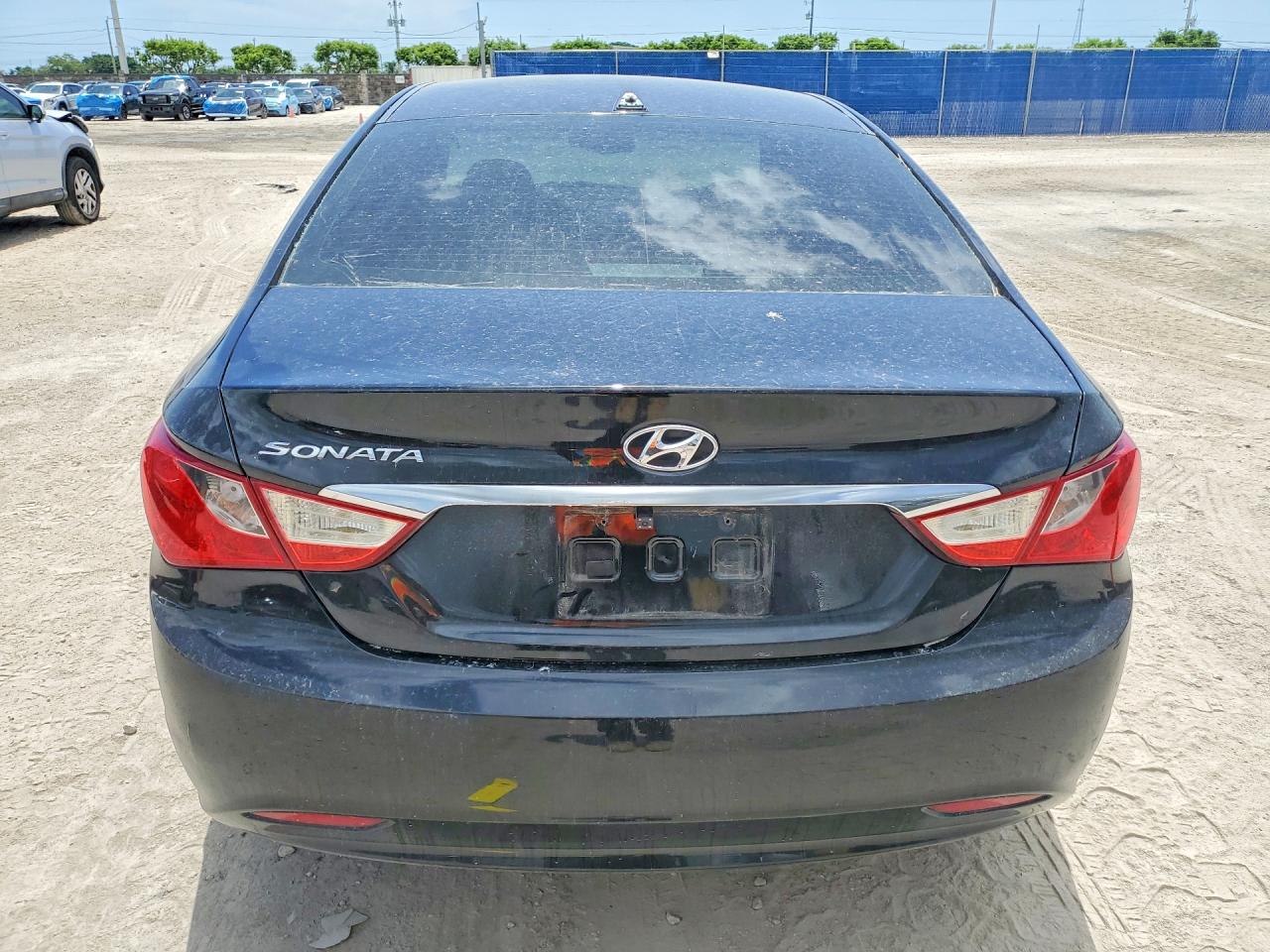 2012 Hyundai Sonata Gls Black vin: 5NPEB4AC7CH353617