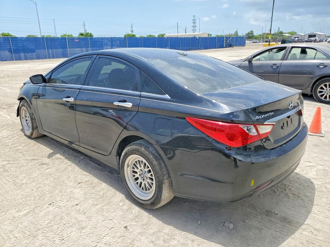 2012 Hyundai Sonata Gls Black vin: 5NPEB4AC7CH353617