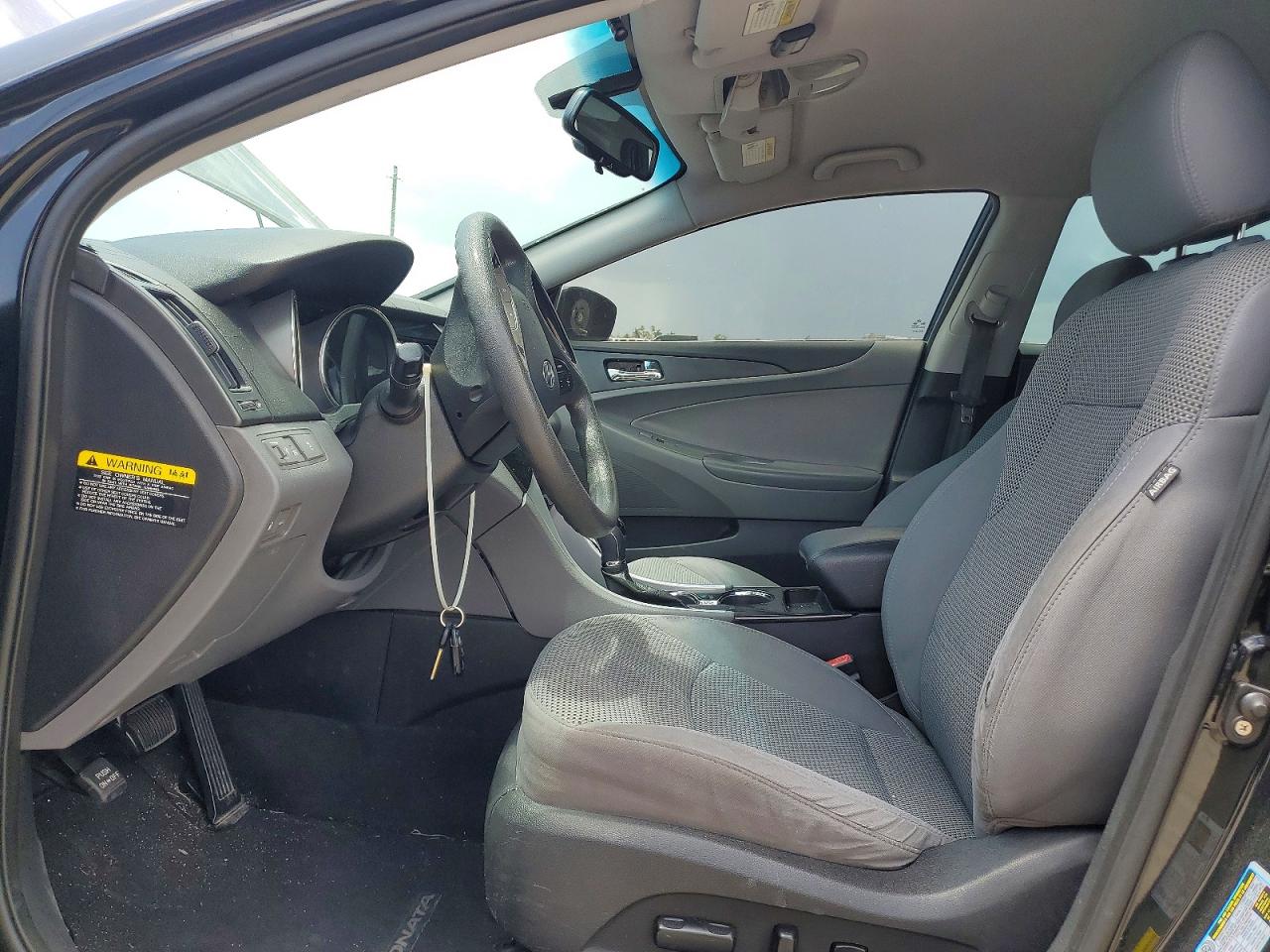 2012 Hyundai Sonata Gls Black vin: 5NPEB4AC7CH353617