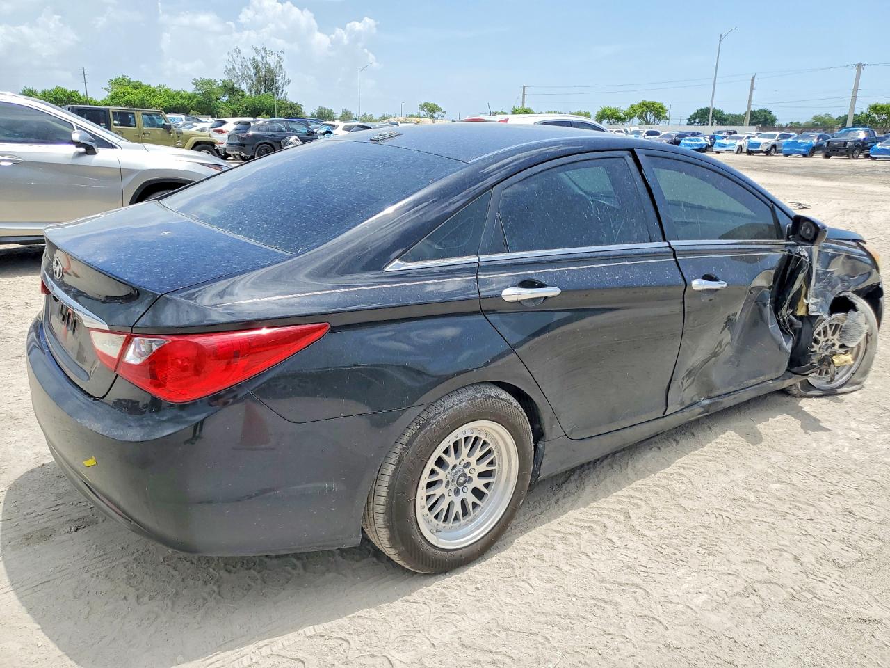 2012 Hyundai Sonata Gls Black vin: 5NPEB4AC7CH353617
