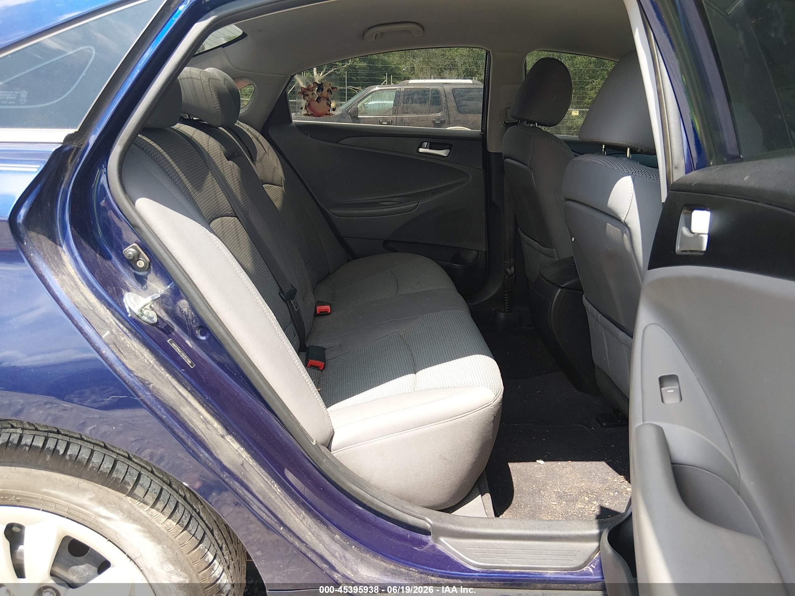 2012 Hyundai Sonata Gls Blue vin: 5NPEB4AC7CH357585