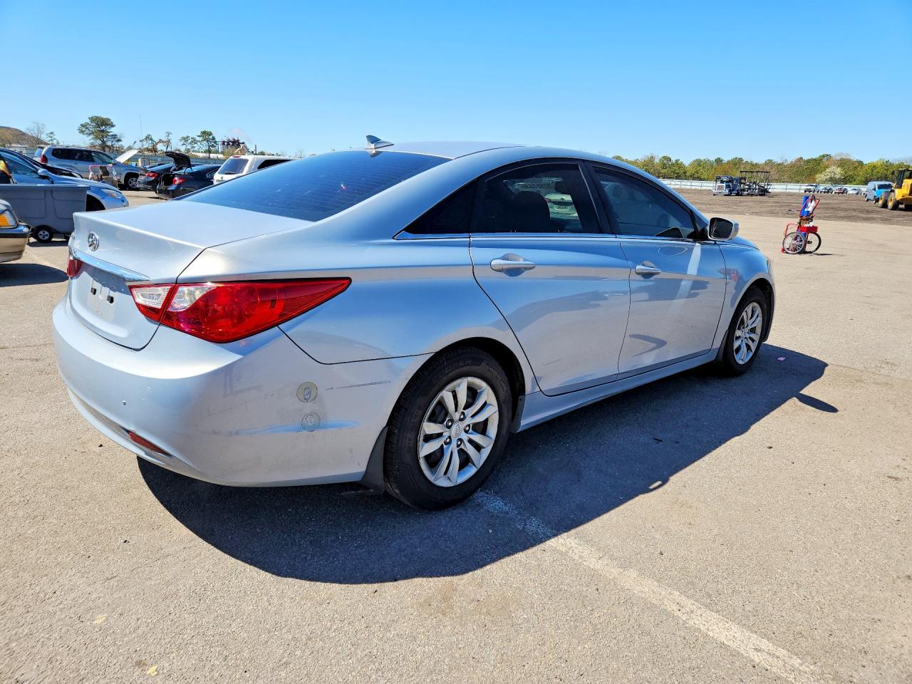 2012 Hyundai Sonata Gls Blue vin: 5NPEB4AC7CH361362