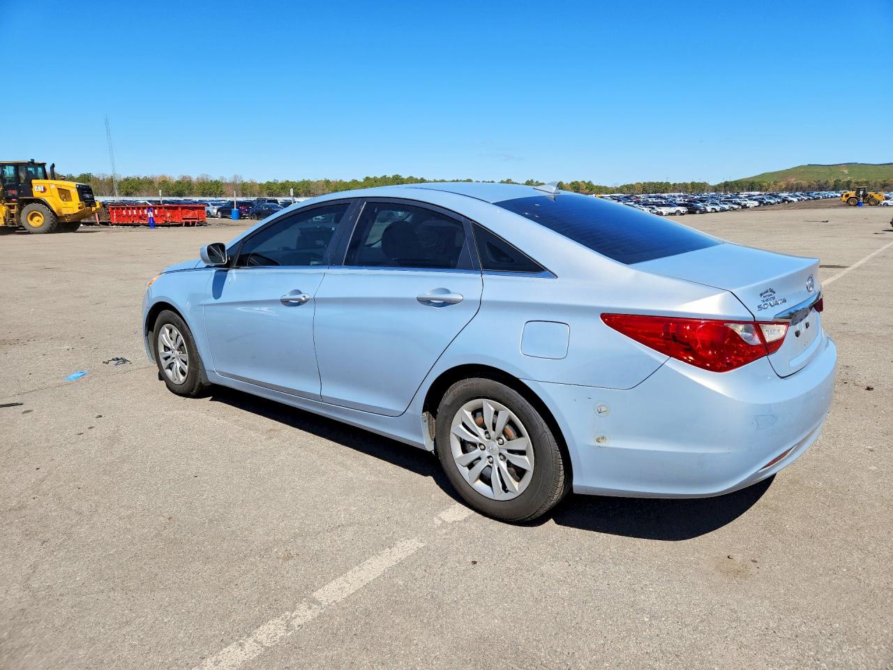 2012 Hyundai Sonata Gls Blue vin: 5NPEB4AC7CH361362