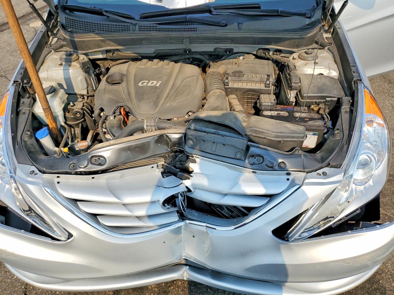 2012 Hyundai Sonata Gls Серебряный vin: 5NPEB4AC7CH376153
