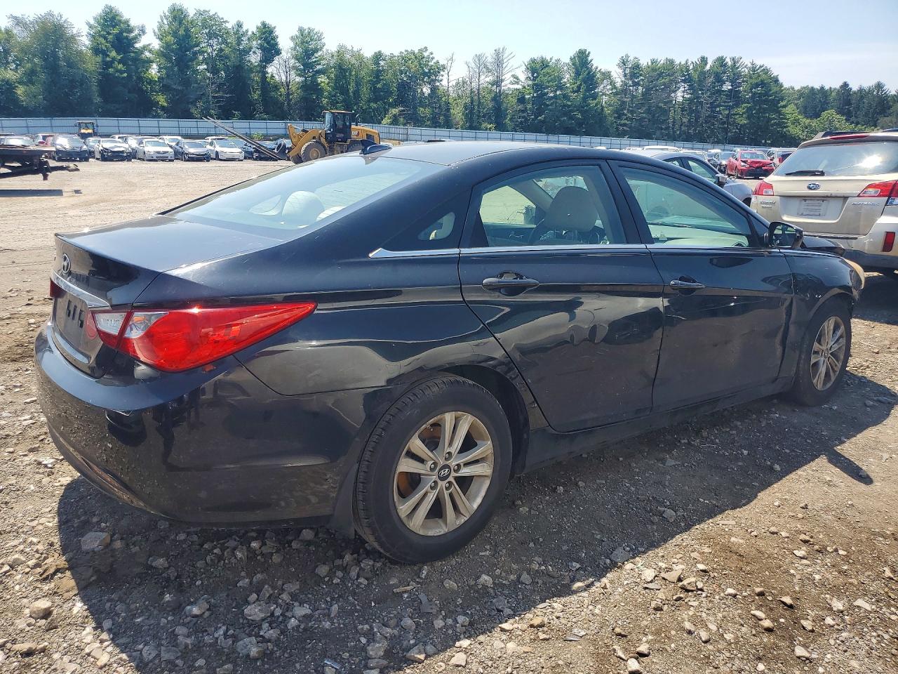 2012 Hyundai Sonata Gls Black vin: 5NPEB4AC7CH380008