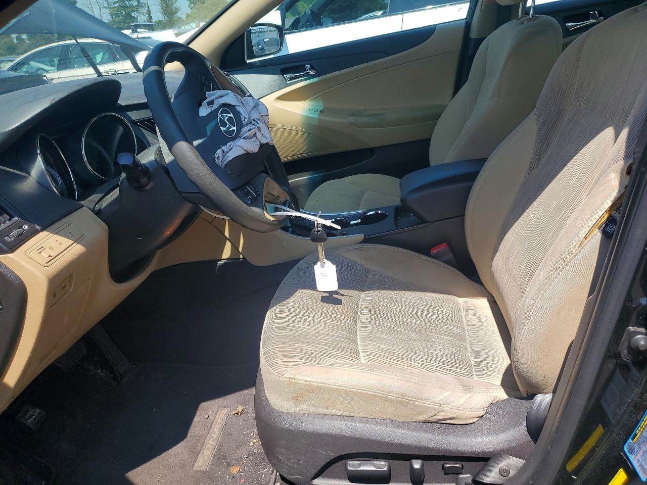 2012 Hyundai Sonata Gls Black vin: 5NPEB4AC7CH380008