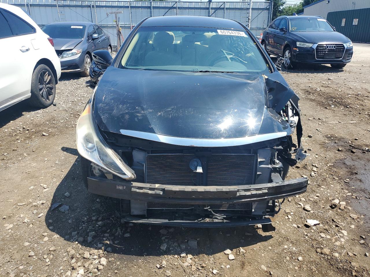 2012 Hyundai Sonata Gls Black vin: 5NPEB4AC7CH380008