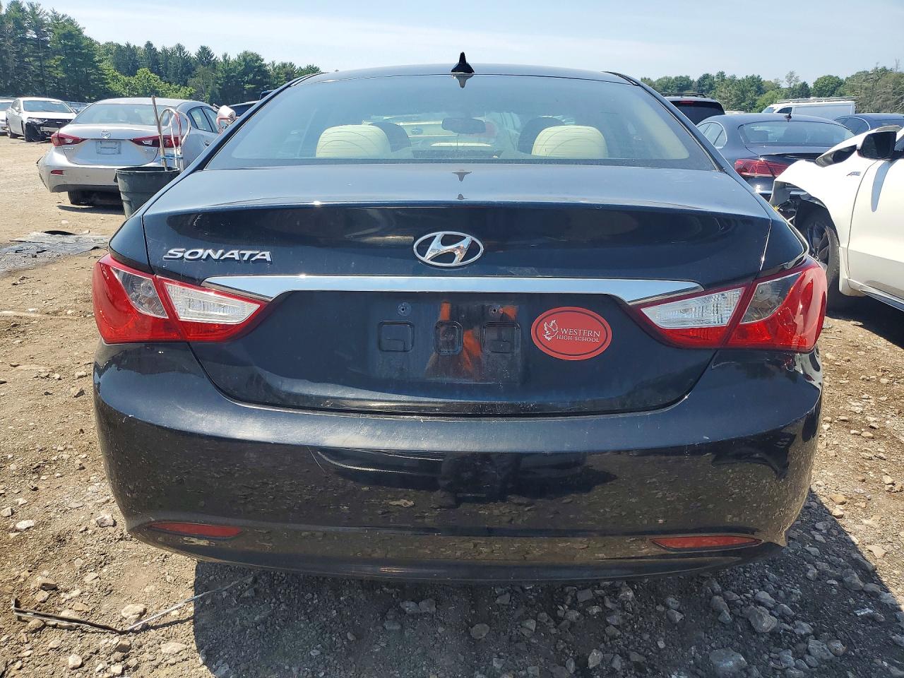 2012 Hyundai Sonata Gls Black vin: 5NPEB4AC7CH380008