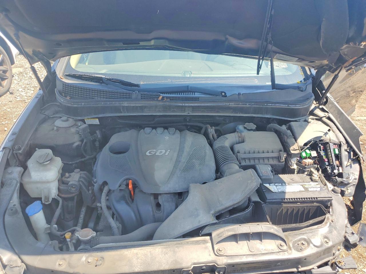 2012 Hyundai Sonata Gls Black vin: 5NPEB4AC7CH380008