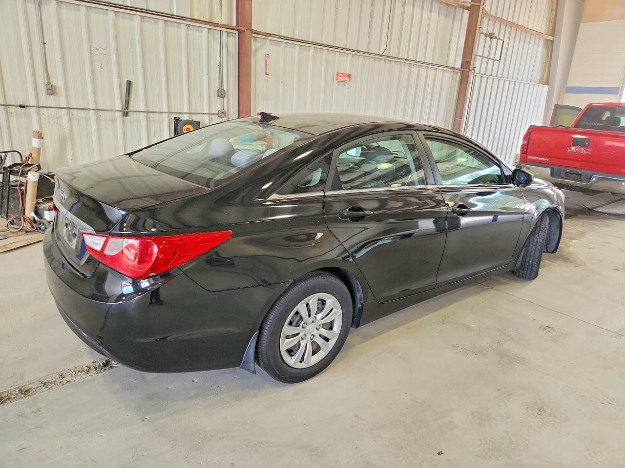 2012 Hyundai Sonata Gls Black vin: 5NPEB4AC7CH381353