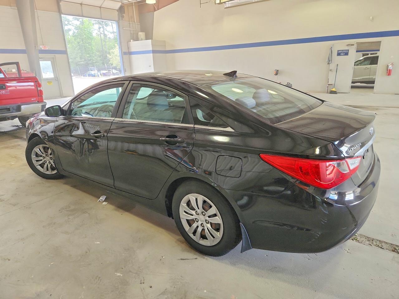 2012 Hyundai Sonata Gls Black vin: 5NPEB4AC7CH381353