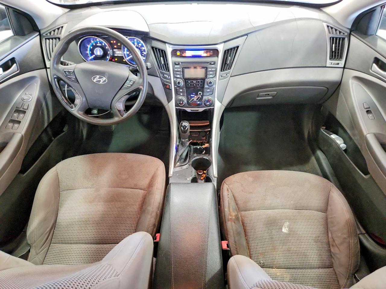 2012 Hyundai Sonata Gls Black vin: 5NPEB4AC7CH381353