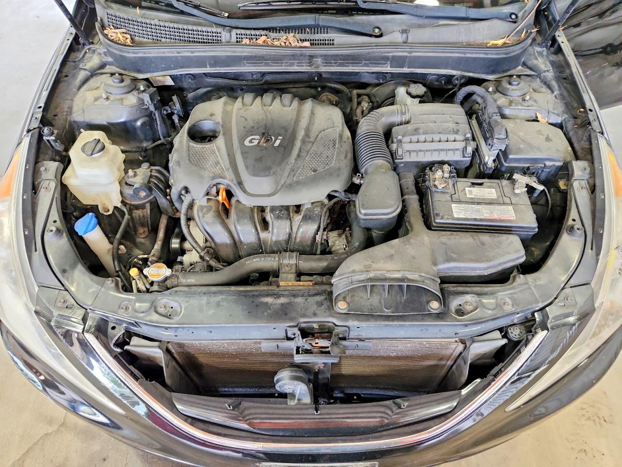 2012 Hyundai Sonata Gls Black vin: 5NPEB4AC7CH381353