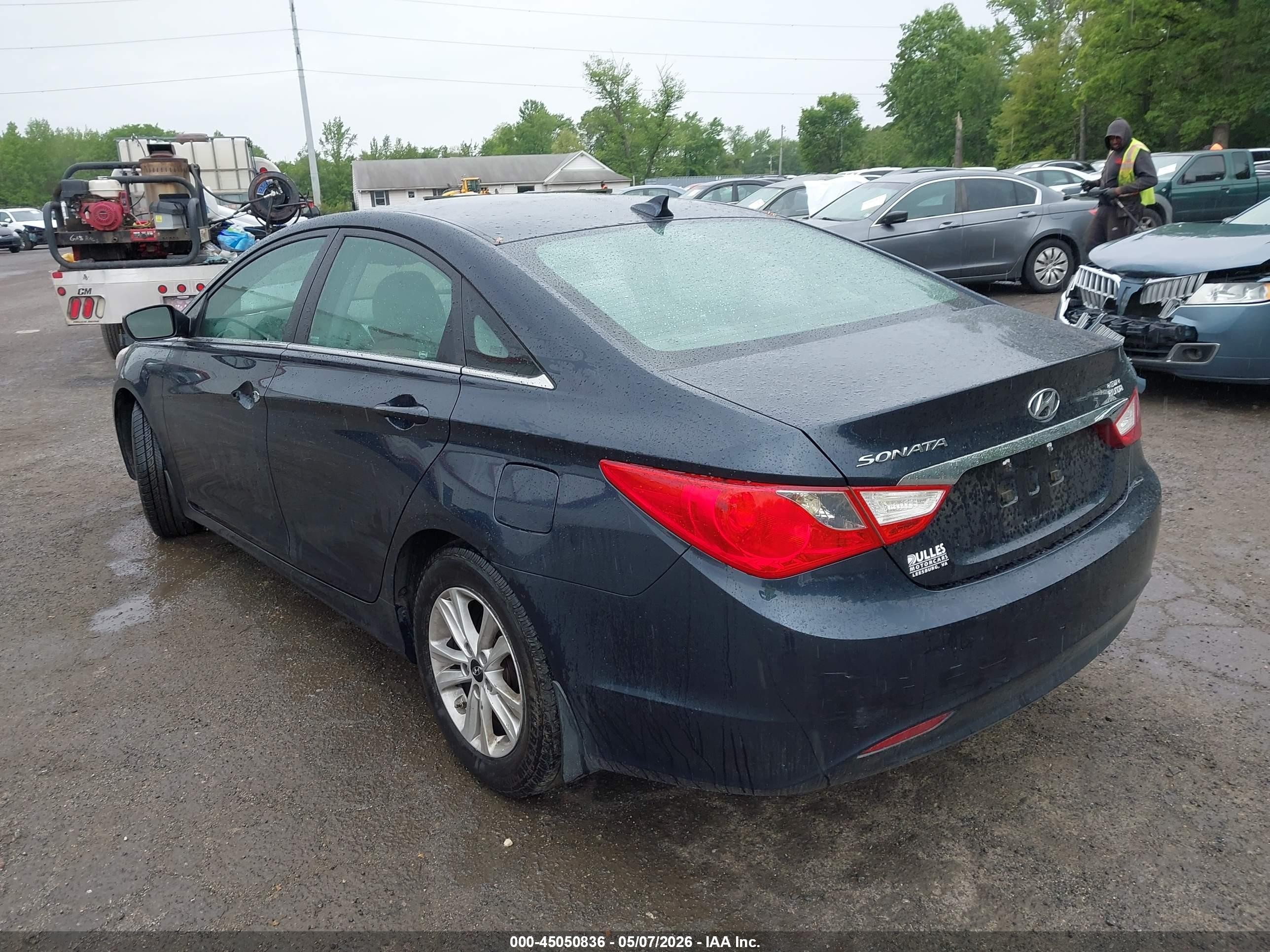 2012 Hyundai Sonata Gls Blue vin: 5NPEB4AC7CH392935