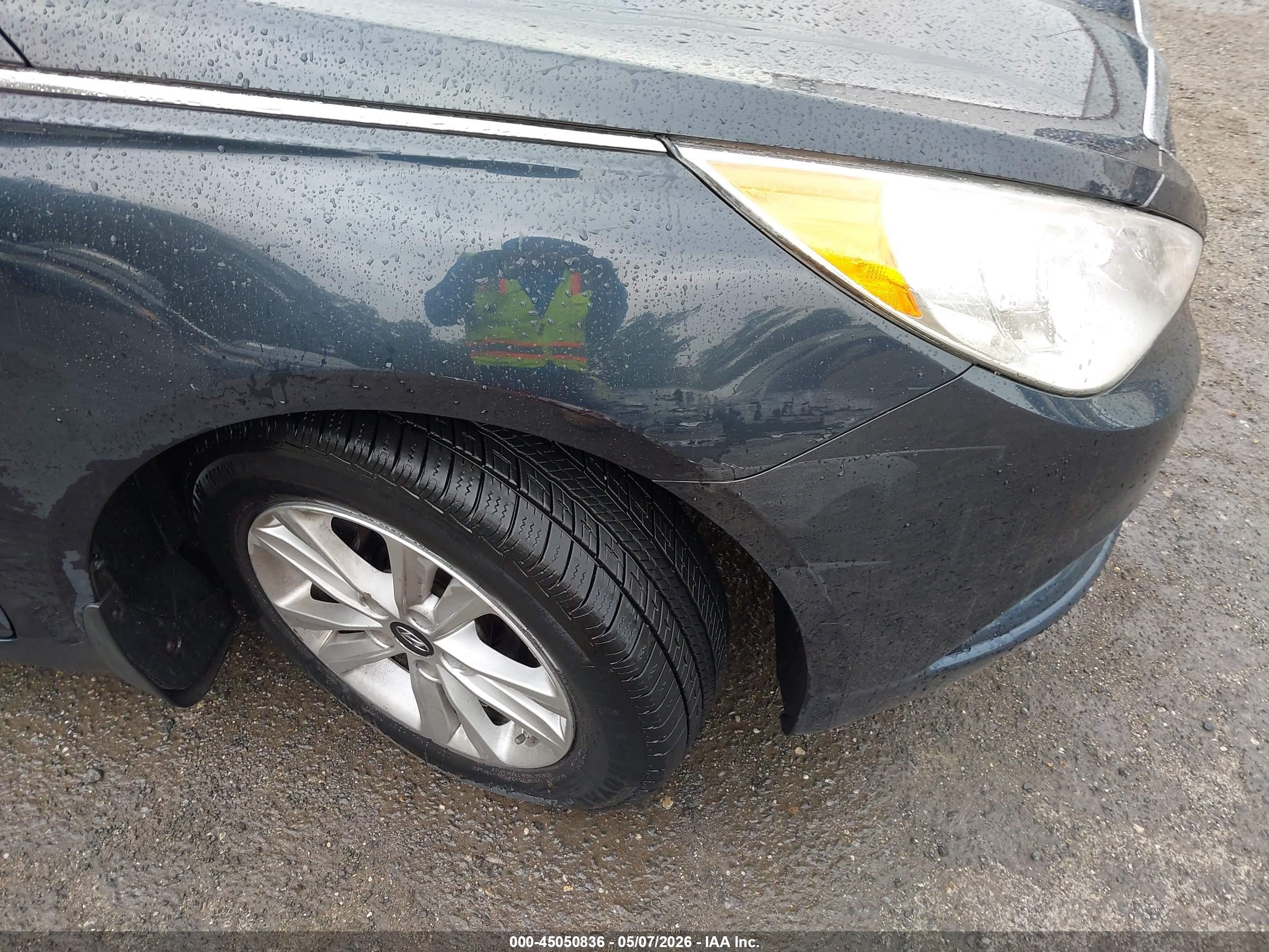 2012 Hyundai Sonata Gls Blue vin: 5NPEB4AC7CH392935