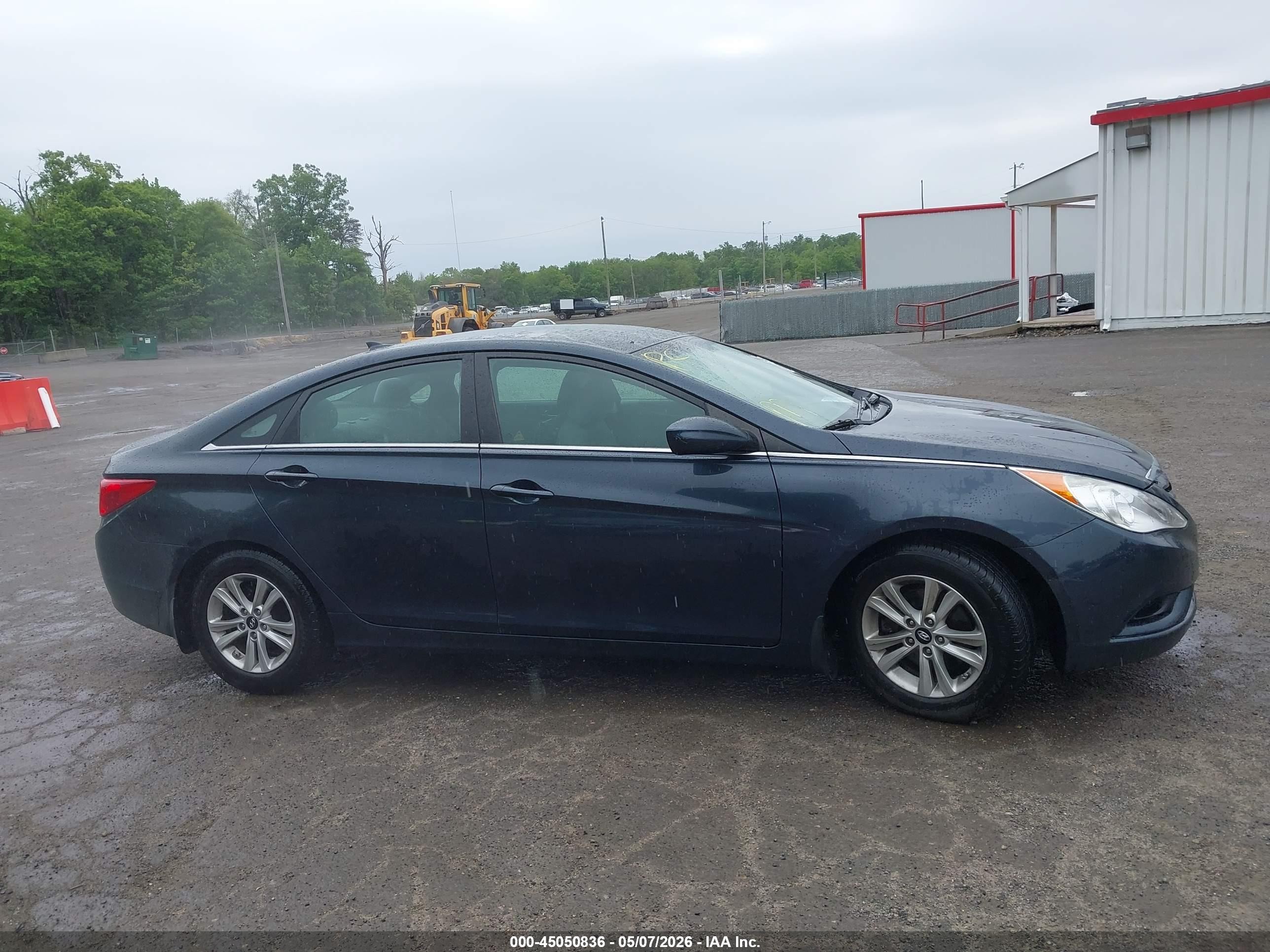 2012 Hyundai Sonata Gls Blue vin: 5NPEB4AC7CH392935
