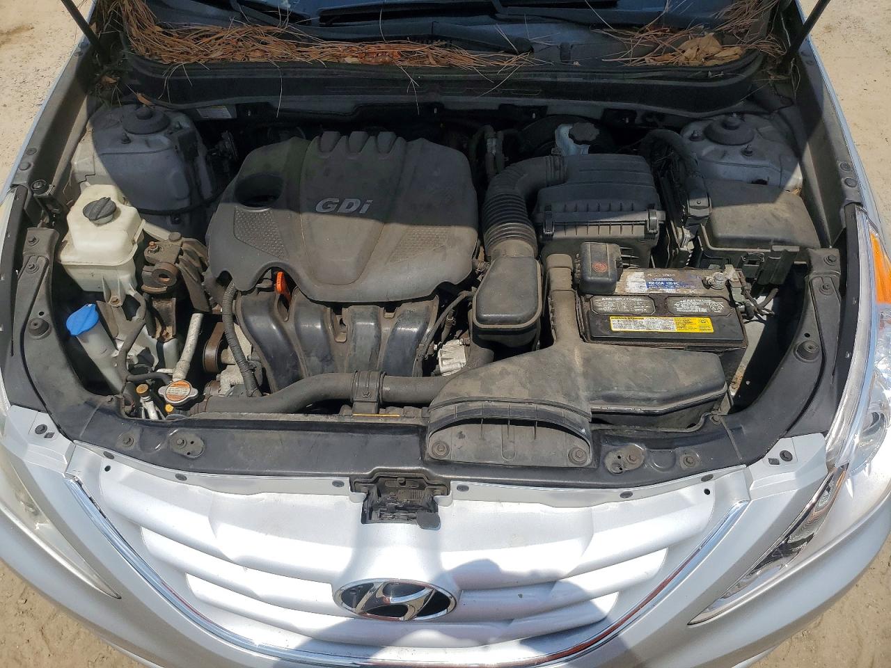 2012 Hyundai Sonata Gls Silver vin: 5NPEB4AC7CH410219